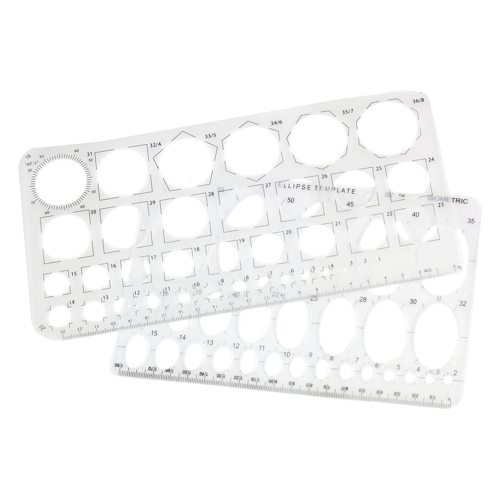 Jewelry Making Tools Oval and Circle Template Set